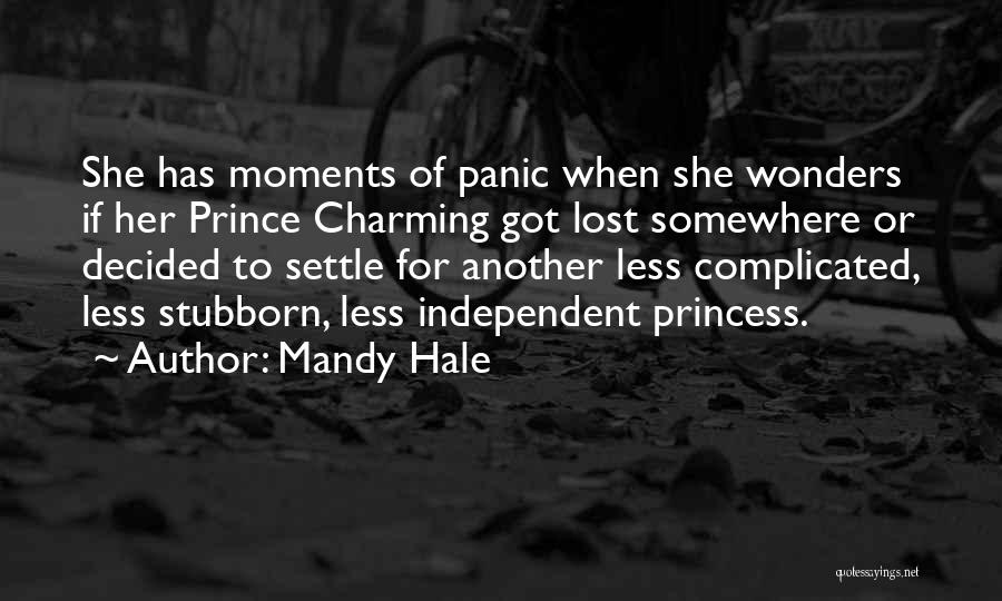 She Wonders Quotes By Mandy Hale