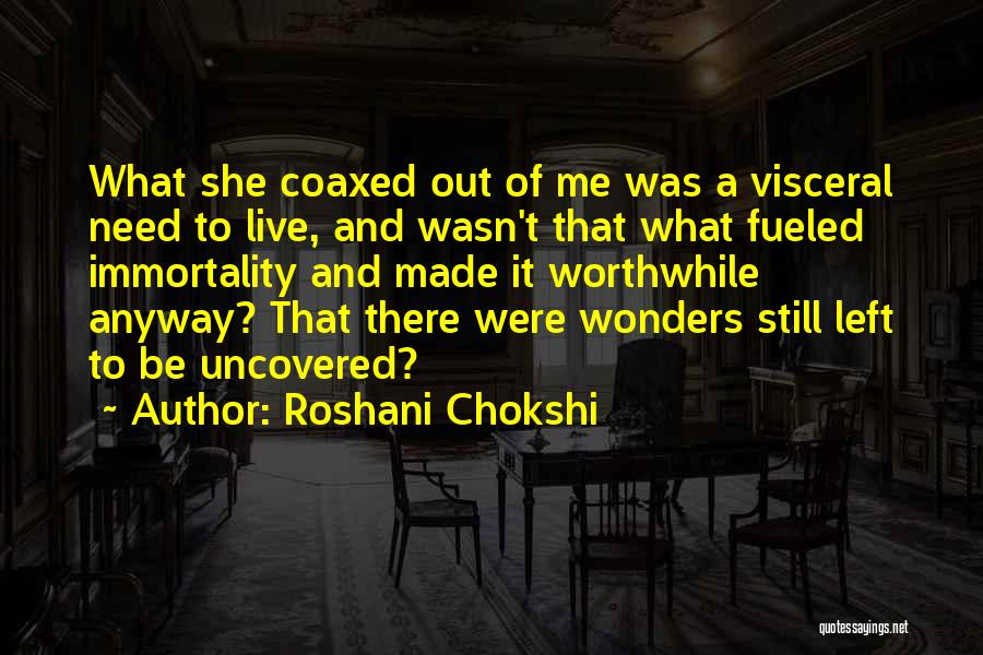 She Wonders Quotes By Roshani Chokshi