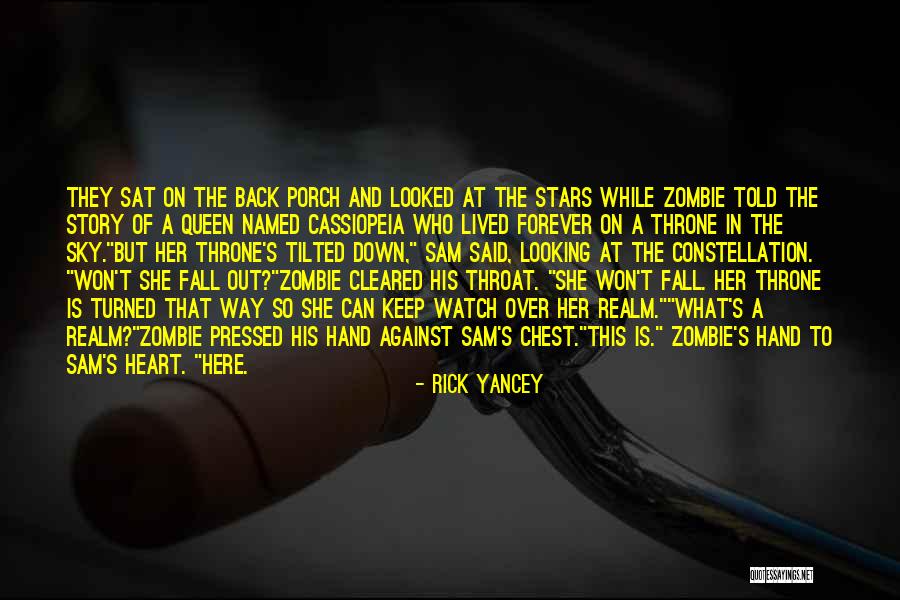 She Won't Be Here Forever Quotes By Rick Yancey She Won't Be Here Forever Quotes By Rick Yancey