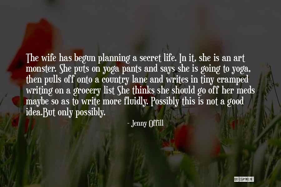 She Writes Quotes By Jenny Offill