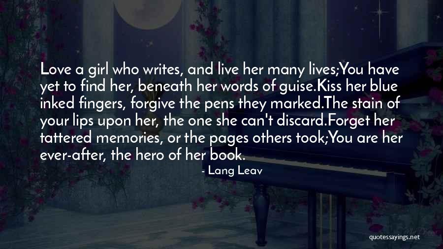 She Writes Quotes By Lang Leav She Writes Quotes By Lang Leav