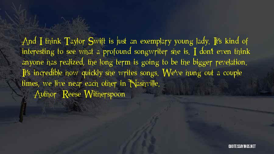 She Writes Quotes By Reese Witherspoon