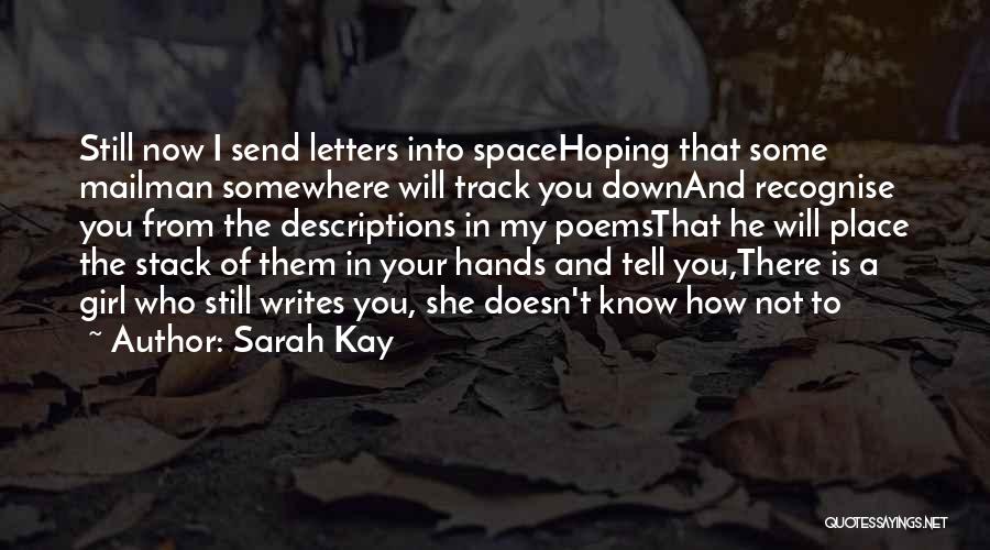 She Writes Quotes By Sarah Kay