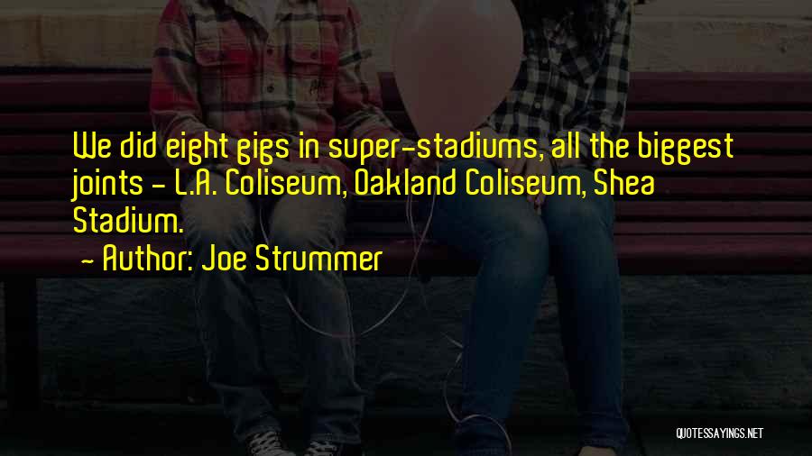 Shea Stadium Quotes By Joe Strummer