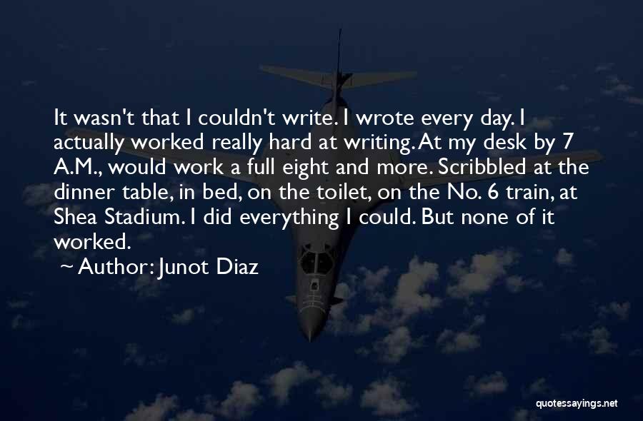 Shea Stadium Quotes By Junot Diaz