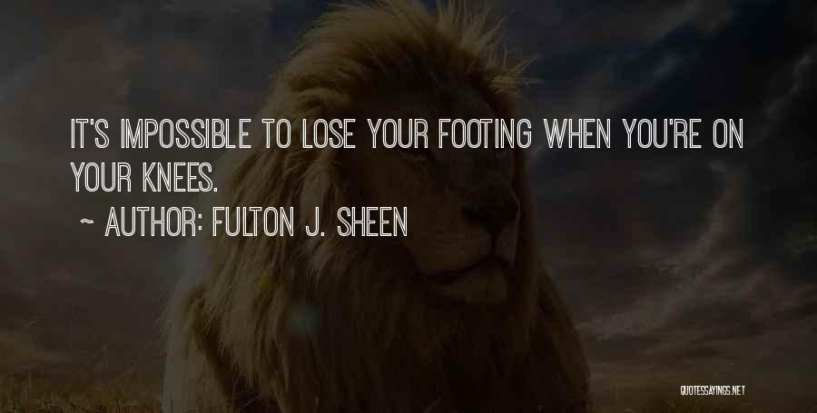 Sheen Quotes By Fulton J. Sheen