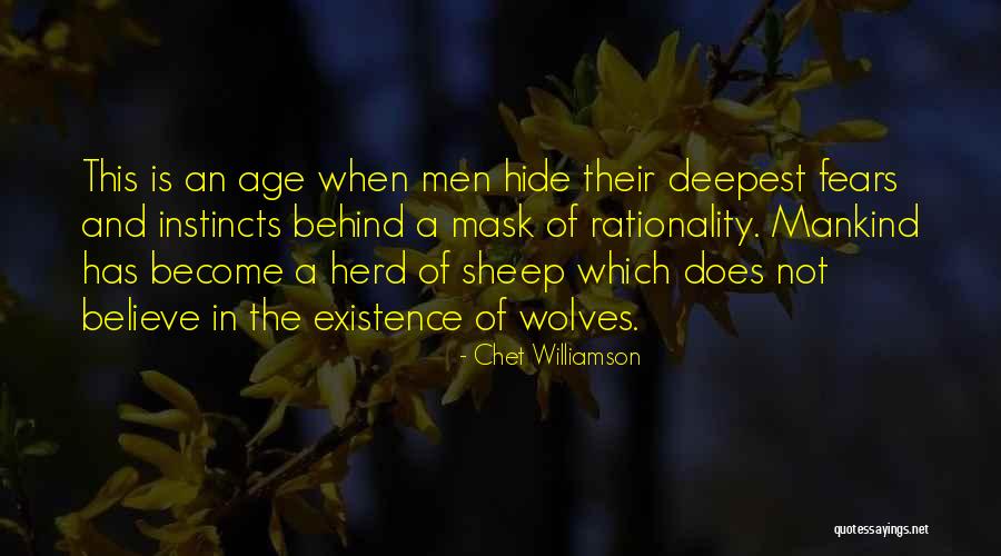 Sheep Herd Quotes By Chet Williamson