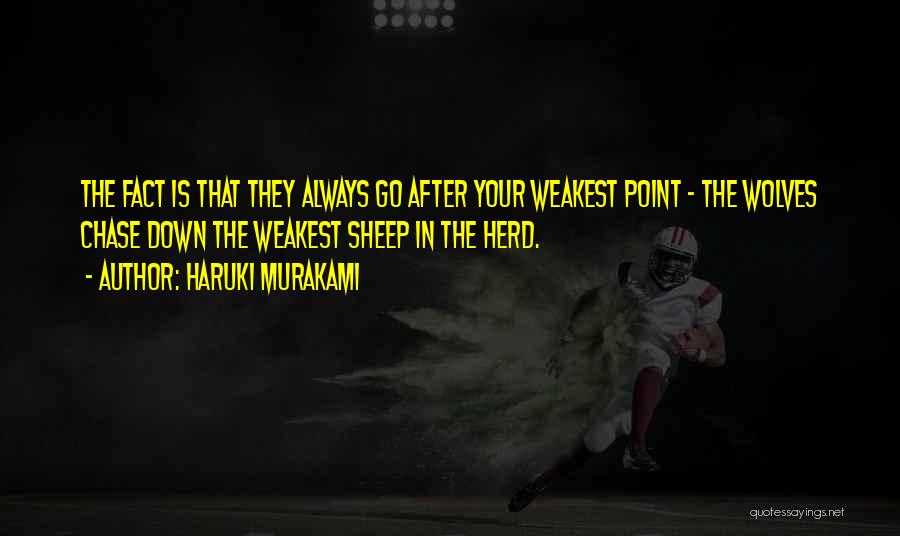 Sheep Herd Quotes By Haruki Murakami