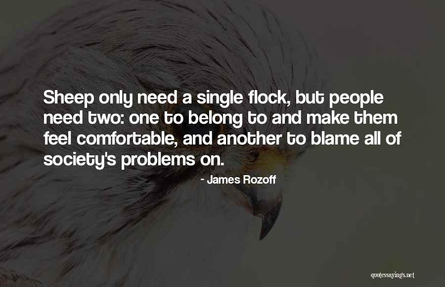 Sheep Herd Quotes By James Rozoff