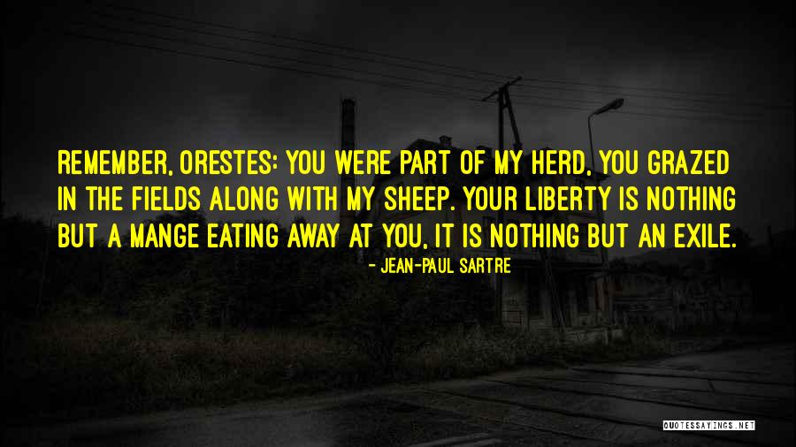 Sheep Herd Quotes By Jean-Paul Sartre Sheep Herd Quotes By Jean-Paul Sartre