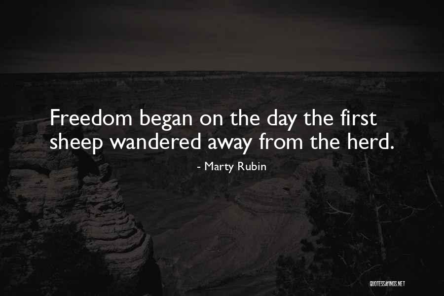 Sheep Herd Quotes By Marty Rubin Sheep Herd Quotes By Marty Rubin