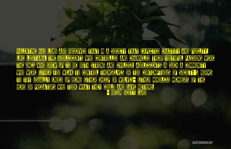 Sheep Herd Quotes By Orson Scott Card Sheep Herd Quotes By Orson Scott Card