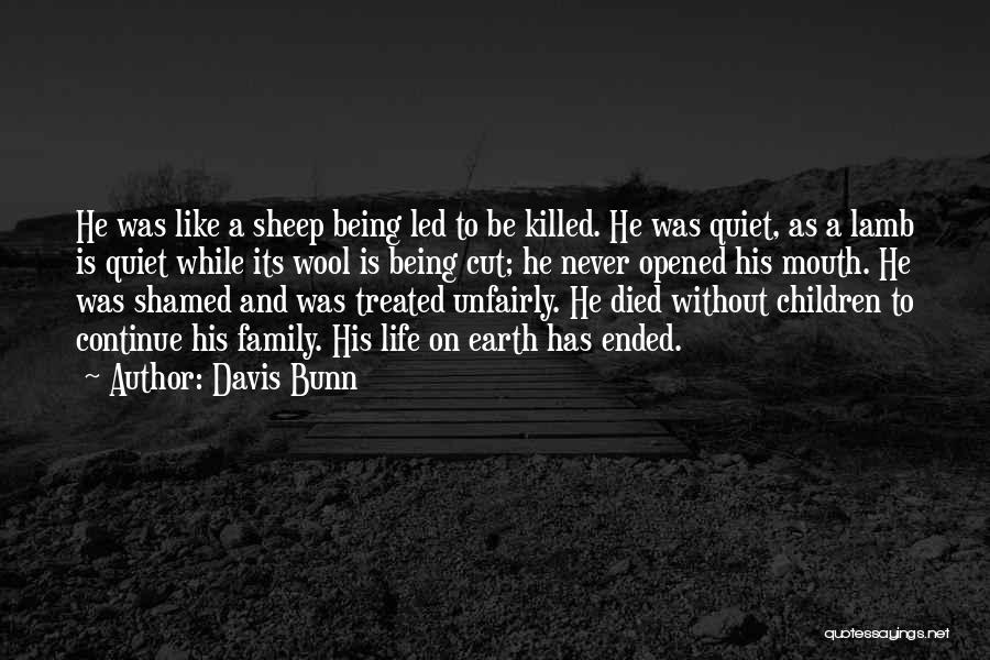 Sheep Wool Quotes By Davis Bunn