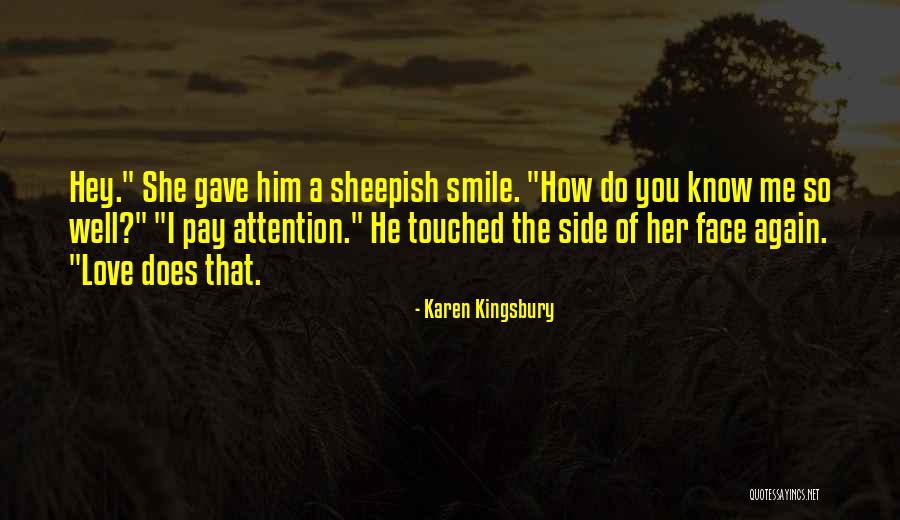 Sheepish Love Quotes By Karen Kingsbury