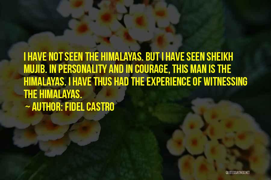 Sheikh Quotes By Fidel Castro