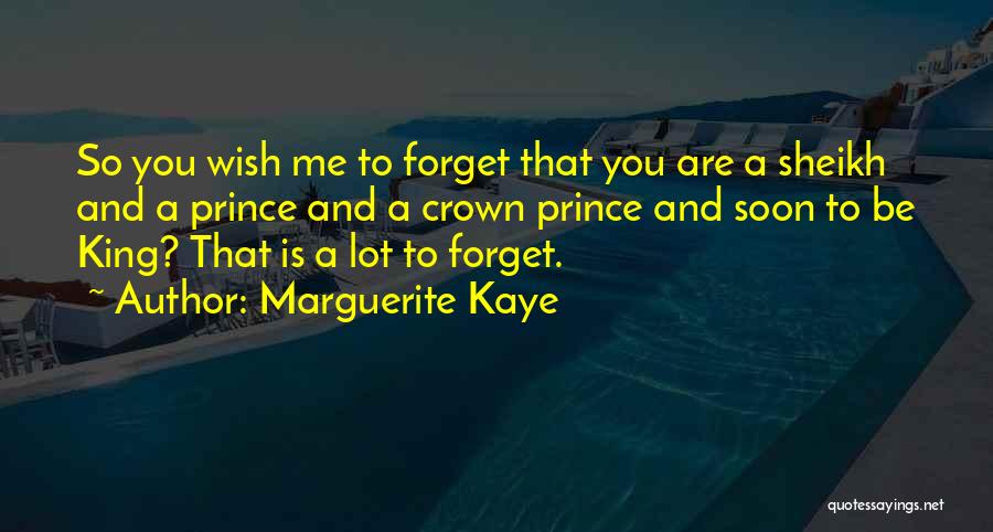 Sheikh Quotes By Marguerite Kaye