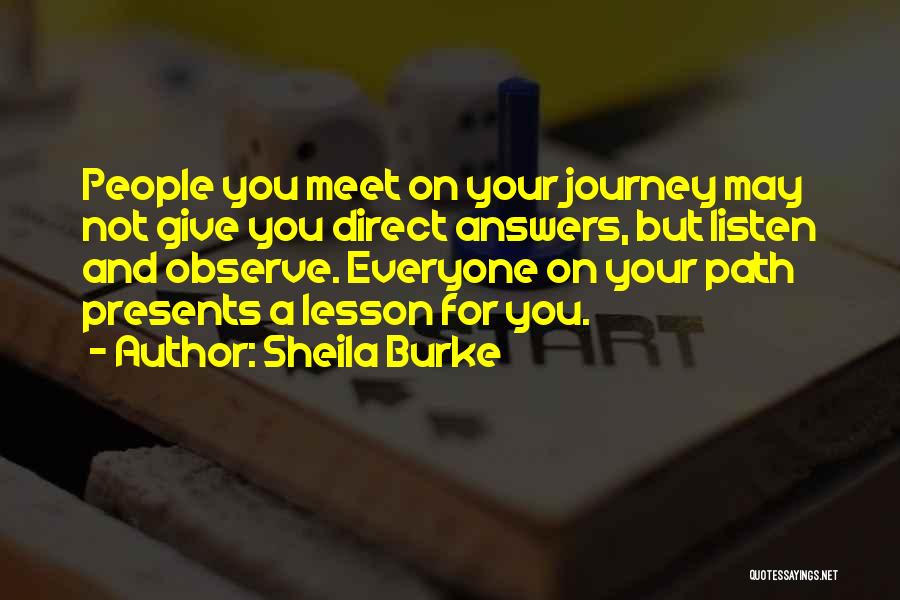 Sheila Burke Quotes 254035