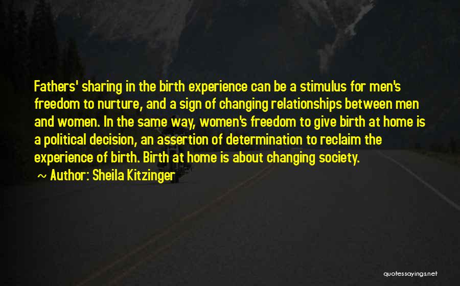 Sheila Kitzinger Quotes 1406949
