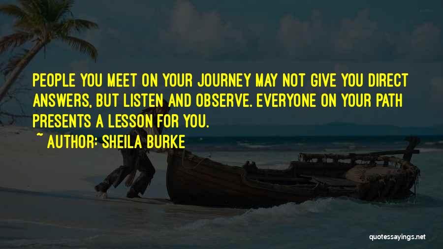 Sheila Quotes By Sheila Burke