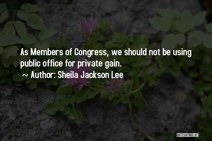 Sheila Quotes By Sheila Jackson Lee