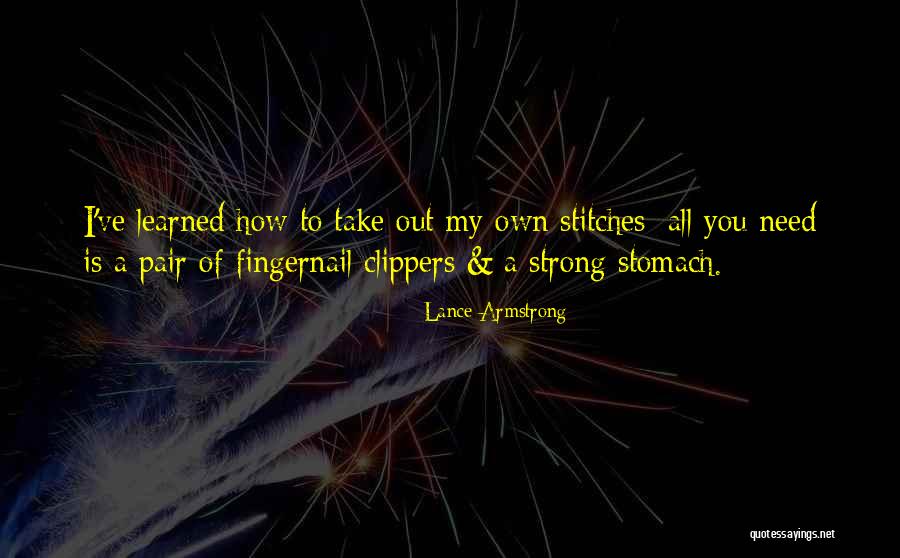 Sheilagh Ogilvie Quotes By Lance Armstrong
