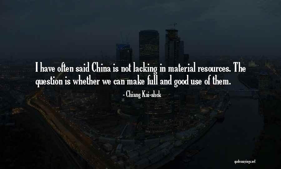 Shek'zeer Quotes By Chiang Kai-shek Shek'zeer Quotes By Chiang Kai-shek