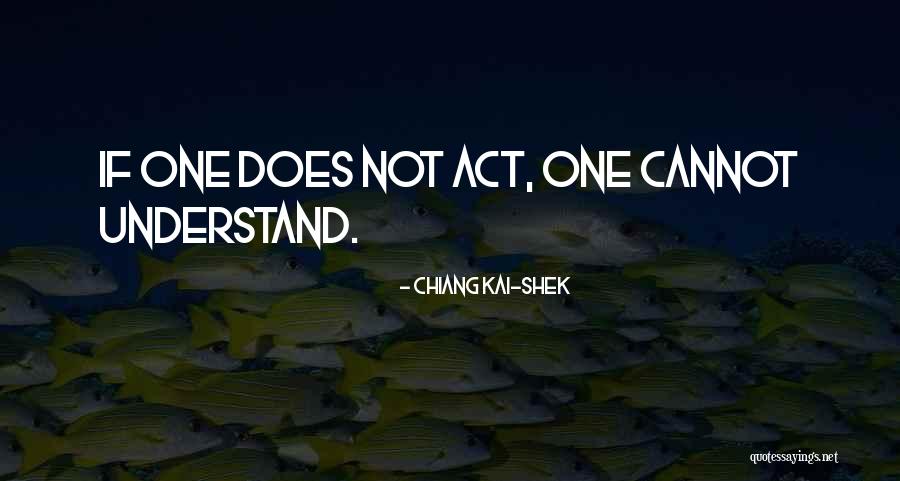 Shek'zeer Quotes By Chiang Kai-shek