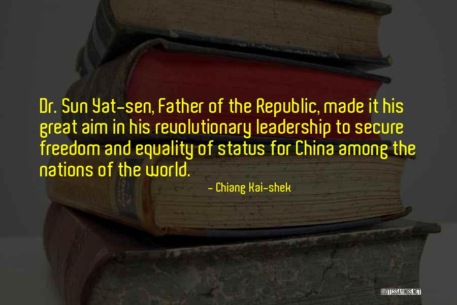 Shek'zeer Quotes By Chiang Kai-shek Shek'zeer Quotes By Chiang Kai-shek