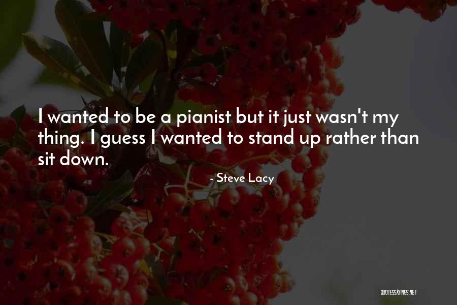 Shelander List Quotes By Steve Lacy Shelander List Quotes By Steve Lacy