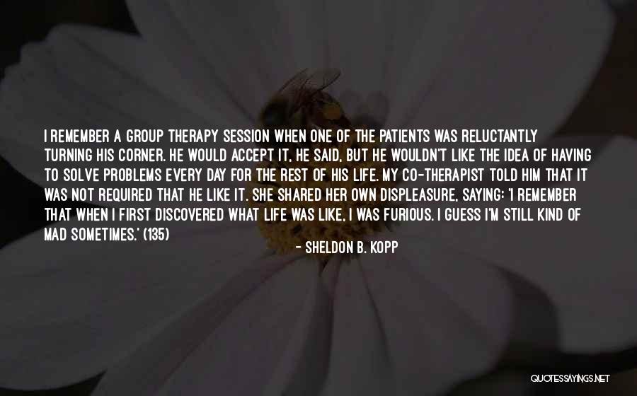 Sheldon B. Kopp Quotes 216009