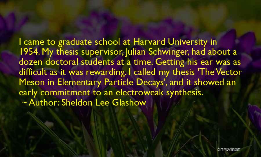 Sheldon Lee Glashow Quotes 2120803
