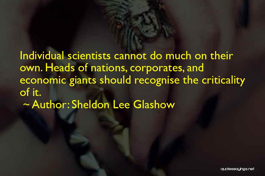 Sheldon Lee Glashow Quotes 217451