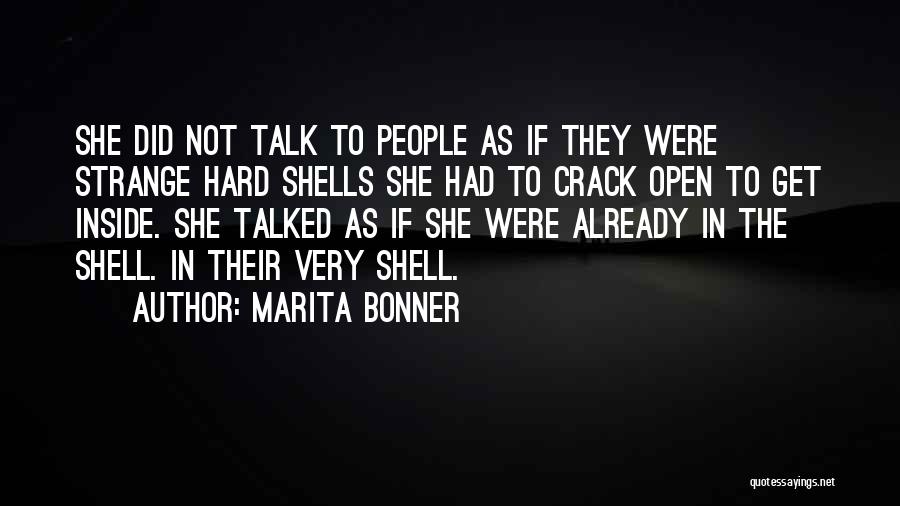 Shells Quotes By Marita Bonner