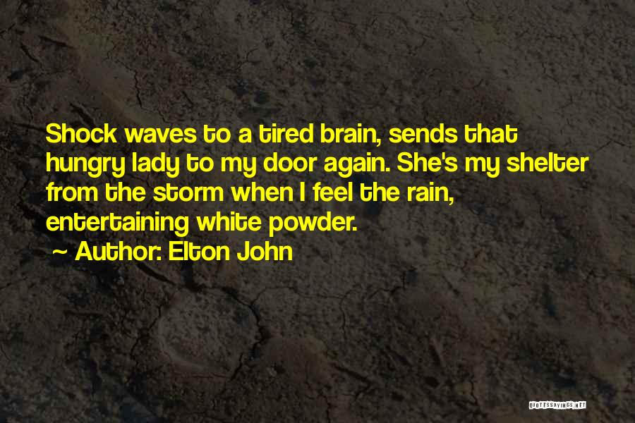 Shelter From The Storm Quotes By Elton John