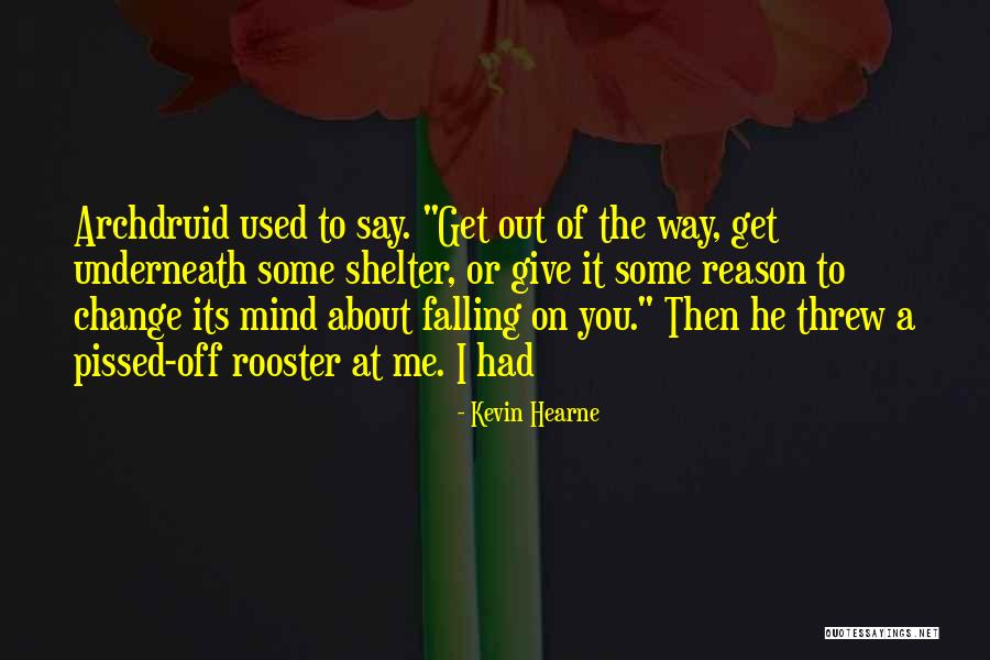 Shelter Me Quotes By Kevin Hearne Shelter Me Quotes By Kevin Hearne