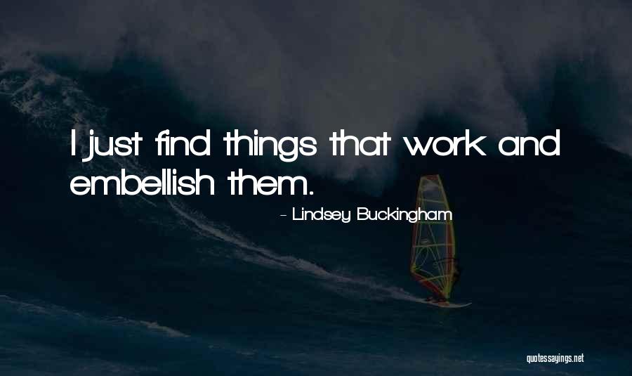 Shelunda Cooper Quotes By Lindsey Buckingham Shelunda Cooper Quotes By Lindsey Buckingham