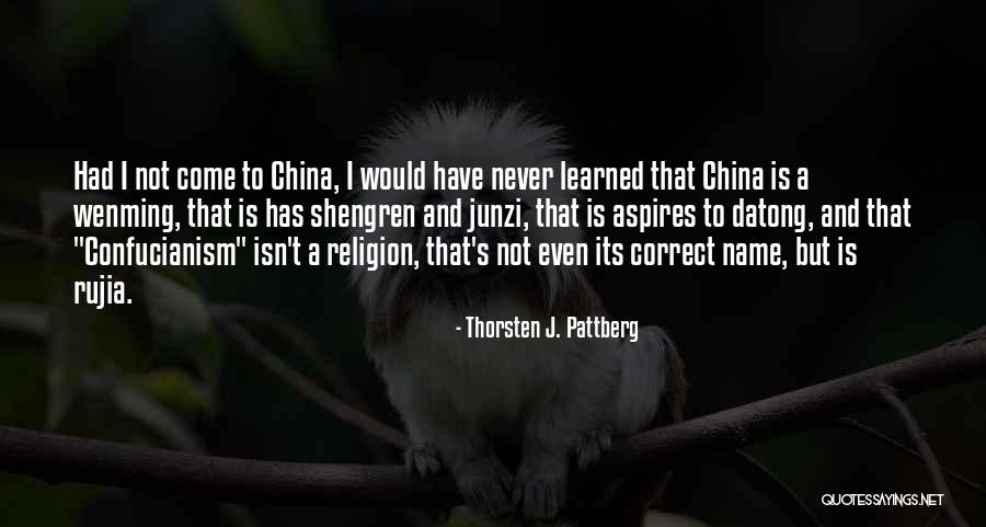Shengren Quotes By Thorsten J. Pattberg Shengren Quotes By Thorsten J. Pattberg