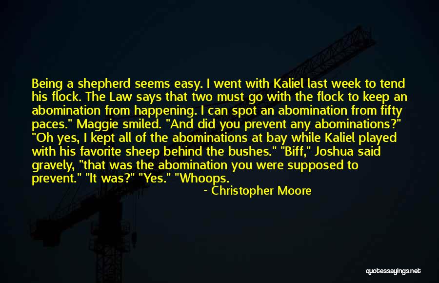 Shepherd And Flock Quotes By Christopher Moore Shepherd And Flock Quotes By Christopher Moore