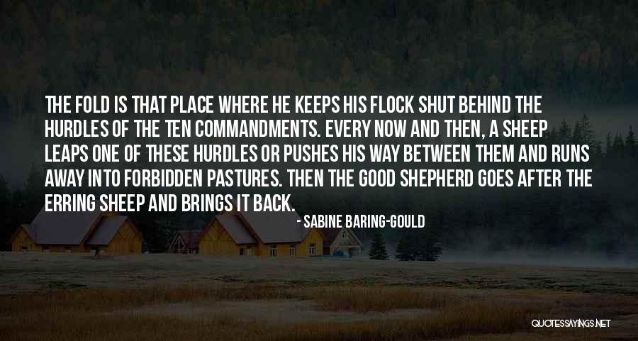 Shepherd And Flock Quotes By Sabine Baring-Gould Shepherd And Flock Quotes By Sabine Baring-Gould