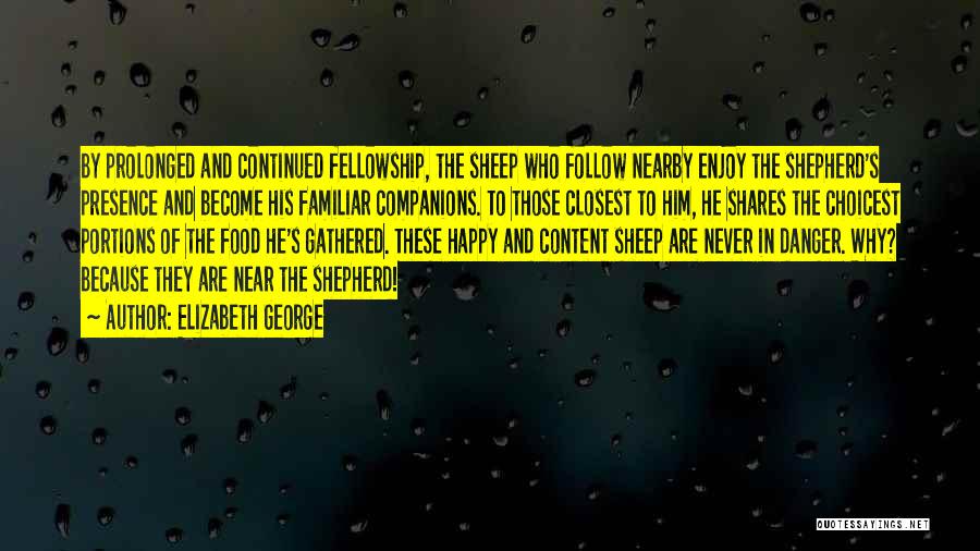 Shepherd And Sheep Quotes By Elizabeth George