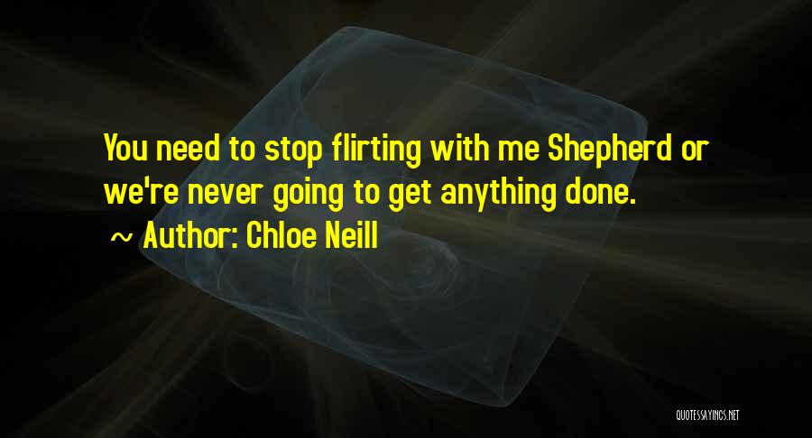 Shepherd Quotes By Chloe Neill