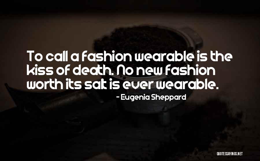 Sheppard Quotes By Eugenia Sheppard