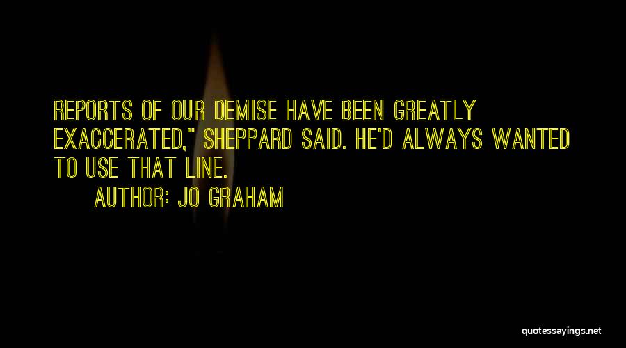 Sheppard Quotes By Jo Graham
