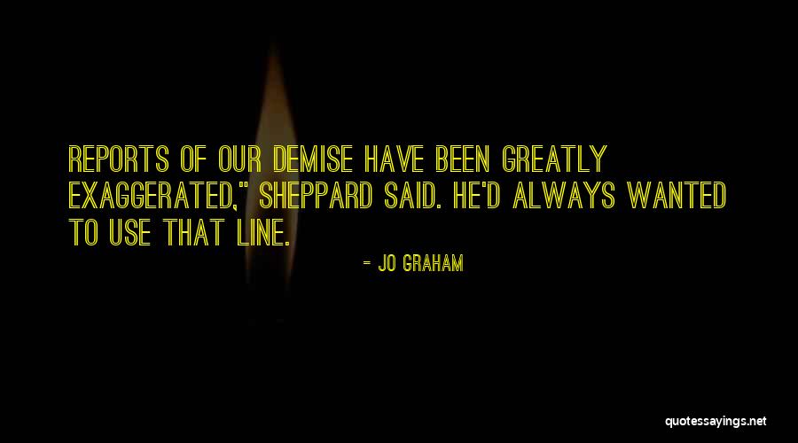Sheppard Quotes By Jo Graham