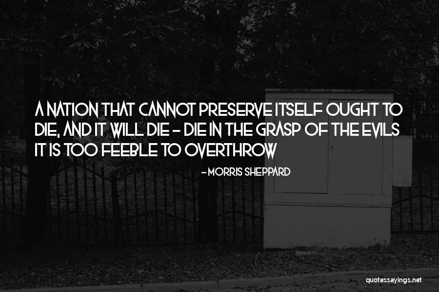 Sheppard Quotes By Morris Sheppard