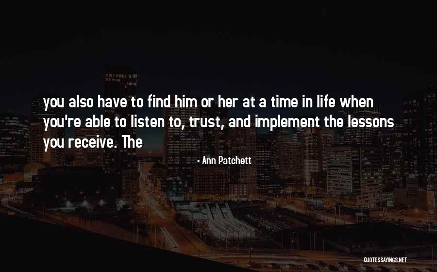 Sherelle Singer Quotes By Ann Patchett Sherelle Singer Quotes By Ann Patchett