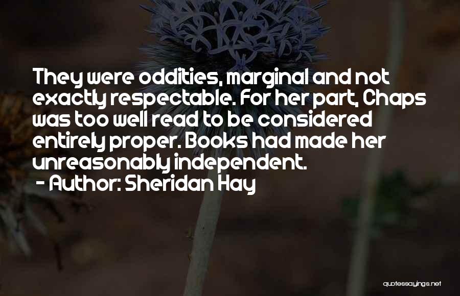 Sheridan Hay Quotes 1799469