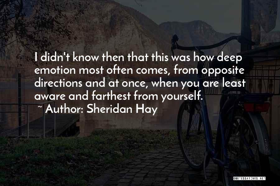 Sheridan Hay Quotes 993055