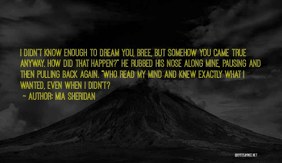 Sheridan Quotes By Mia Sheridan