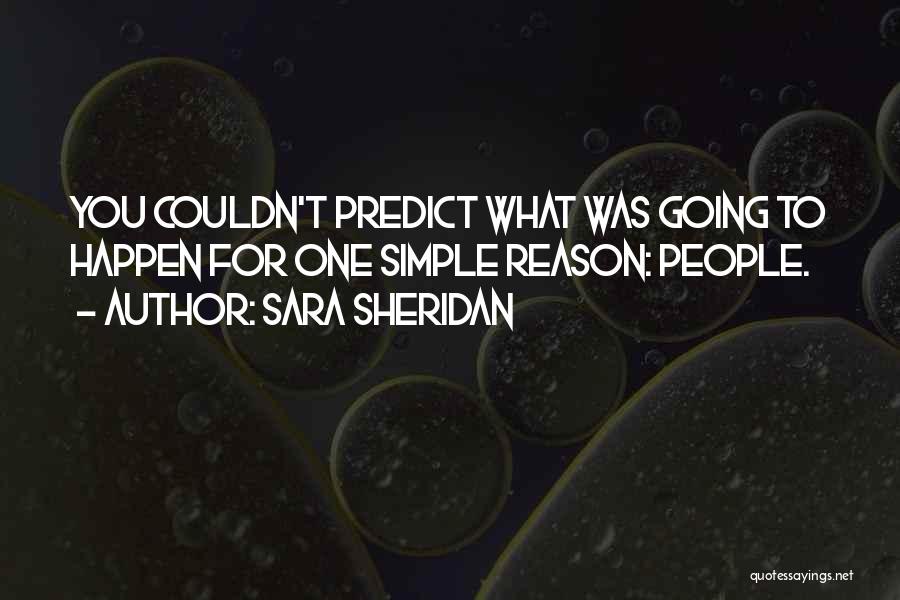 Sheridan Quotes By Sara Sheridan